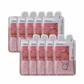 Mediheal Тканевая гелевая маска Collagen Nude 10 шт.