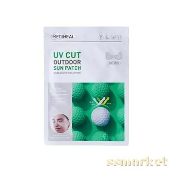Mediheal UV Cut Outdoor Sun Patch 4 шт. Аккуратная широкая защита
