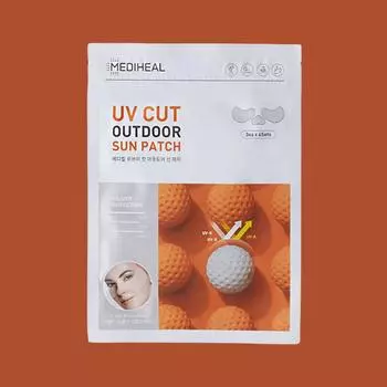 Mediheal UV Cut Outdoor Sun Patch Triple Protection 4 sheets, 1 piece