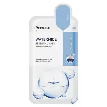 MEDIHEAL Watermide Essential Mask 27 мл 10 шт/30 шт 24ML*10ea
