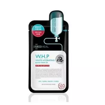 Mediheal WHP Whitening Moisture Charcoal Mineral Sheet Mask Pack, 10 упаковок, 1 упаковка