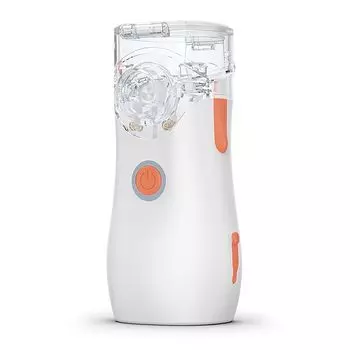 MEDIKEN Ультразвуковой сетчатый тип Можно использовать под наклоном Бесшумный Легкий и компактный Поставляется с сумкой для хранения Удобно переносить Легко мыть Поставляется с маской