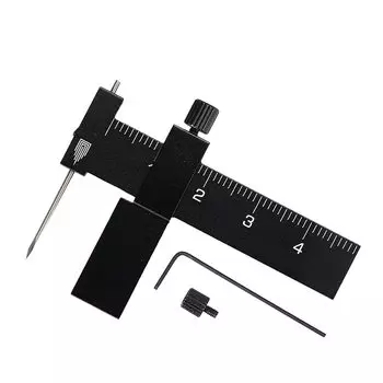 Medikichi Parallel Line Carving Scriber Компактный пластиковый резак для изготовления моделей Детальное улучшение ширины Регулируемая прямая линия