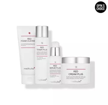 МЕДИКУБ КРАСНАЯ ЛИНИЯ (Тонер, очищающее средство, сыворотка, крем, наборы) Cleanser красный