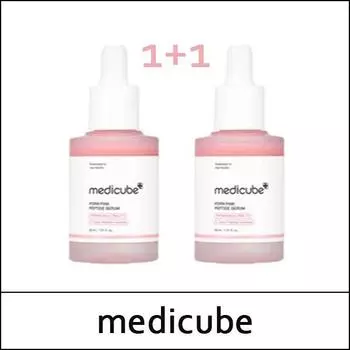 [медикуб] (oy5) [1+1] PDRN Pink Peptide Serum Double Set (30 мл * 2 шт.) 1 пакет