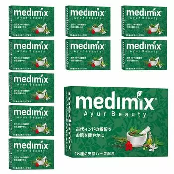 medimix обычный импортный продукт medimix ароматическое мыло зеленое 10 шт 125 г 10P medimix классический MED-18HB