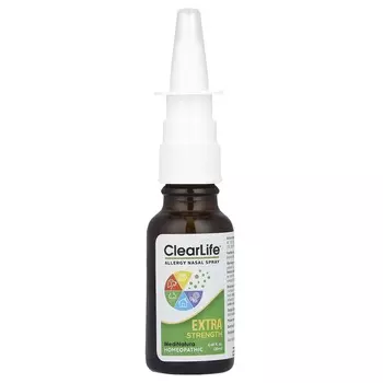 MediNatura, ClearLife™, назальный спрей от аллергии, повышенной концентрации, 0,68 жидких унций (20 мл)