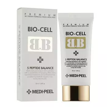 Medipeel Bio-Cell 5 Peptide Balance BB Cream SPF33 PA+++ 50 мл 50ml X 1PCS