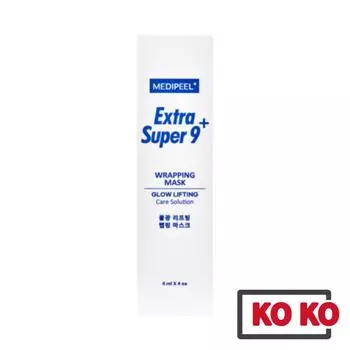 Medipeel [Daiso] Extra Super 9 Plus Water Light Lifting Обертывающая маска 4 мл x 4 шт. 4ml x 4pcs