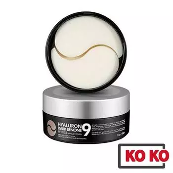 [Medipeel] Dark Eye Circles Hyaluron Dark Benone Peptide 9 ампульных патчей для глаз 60 шт. 60pcs