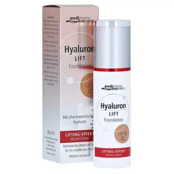 Medipharma Hyaluronic Foundation LSF 30 Soft Gold