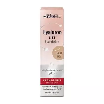 Medipharma Hyaluronic Foundation LSF 30 Soft Sand