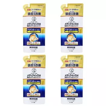 Mediquik H Scalp Лечебный шампунь Набор из 4 сменных насадок для кожи головы