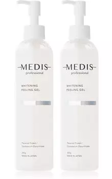 Medis White Отбеливающий пилинг пятен и веснушек x Содержит активный ингредиент плацента x Квази-препарат [Предотвращает 260 г] (2 бутылки)