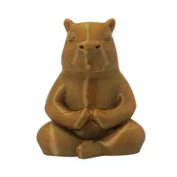 Meditation Cartoon Figure Hand Carved Wooden Small Animal Statue Desktop Mini Sculpture Decorative Handmade Ornament 1pc