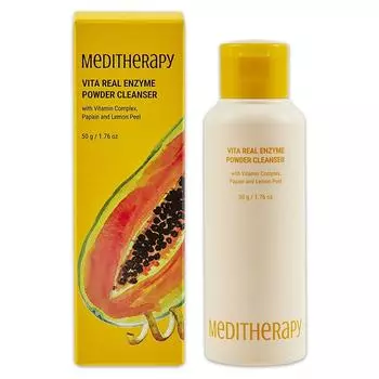 Meditherapy Vita Real очищающий порошок с энзимами, 50 г, 1 шт.