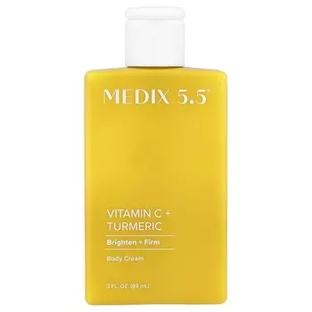 Medix 5.5, Body Cream, Vitamin C + Turmeric, 89ml (3 fl oz)