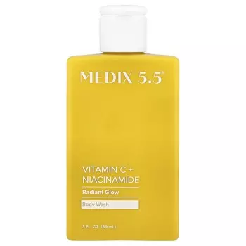 Medix 5.5, Radiant Glow Body Wash, Vitamin C + Niacinamide, 89 ml (3 fl oz)