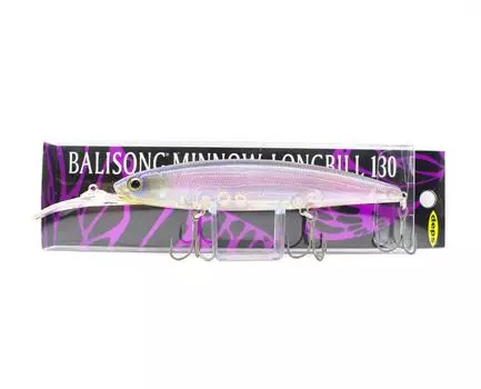 Медленная плавающая приманка Deps Balisong Minnow Long Bill 130SF 34 (3344)