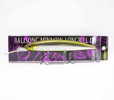 Медленная плавающая приманка Deps Balisong Minnow Long Bill 130SF 23 (3238)
