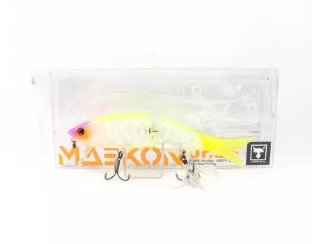 Медленная плавающая приманка Jackall Maekon JR Slash Silver Pinky Chart (6299)