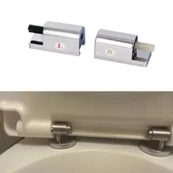 Медленно опускающиеся петли для крышки унитаза. Пластиковая крышка для унитаза. Петля с верхней фиксацией. Крышка для унитаза.