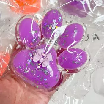 Медленно отскакивающая игрушка для кошачьих лапок, супер большая игрушка для кошачьих лапок, мультяшная игрушка для детей, сложная кукла style 1