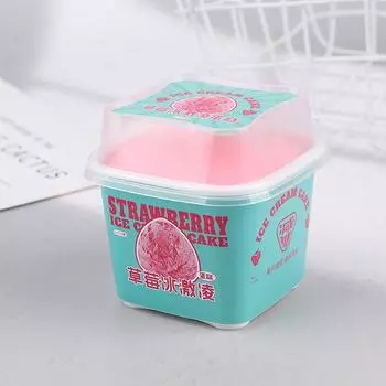 Медленно отскакивающий хлеб, имитация еды, креативная игрушка для сдавливания хлеба, мягкая, милая, медленно отскакивающая игрушка A1