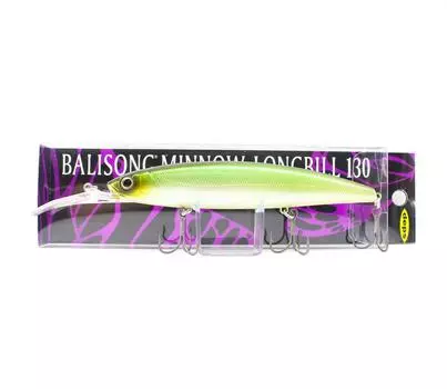 Медленно плавающая приманка Deps Balisong Minnow Long Bill 130SF 18 (3184)