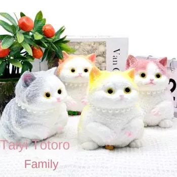 Медленный отскок Моделирование игрушки для кошек Сжимание Животное Кошка Игрушка-фиджет Большая кукла-кошка Сжимание Игрушка Офис style C