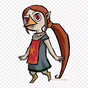 Medli Wind Waker The Legend Of The Wind Waker Видео Ga Термопереносная печать Виниловые нашивки Наклейки для одежды Аппликации своими руками Моющиеся нашивки
