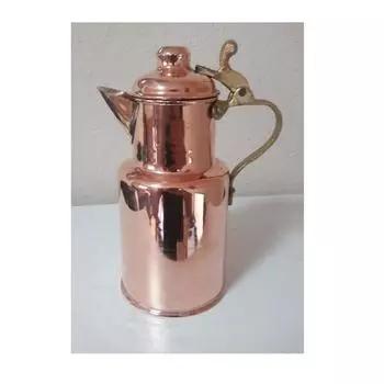 Медная банка для молока Бархатный кувшин для молока Маленькая банка для молока Фермерская банка для молока Графин для сливок Кувшин для воды Кувшин для молока с крышкой Медная посуда ручной работы