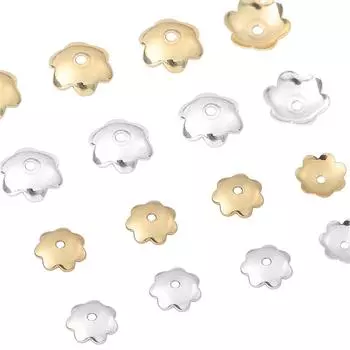 Медная емкость для ювелирных изделий ручной работы своими руками, 10 шт./пакет 6x0.8mm*10pcs золотой