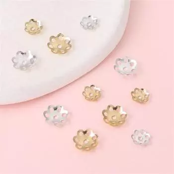 Медная емкость для ювелирных изделий ручной работы своими руками, 10 шт./пакет 6mm#0.8mm*10pcs золотой