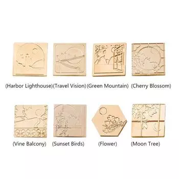 Медная голова 3D рельефная огненная краска Медная голова DIY Руководство по учету для свадебной открытки A