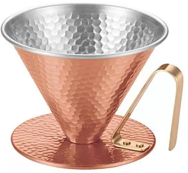 Медная капельница для кофе (большой) забитый 4222