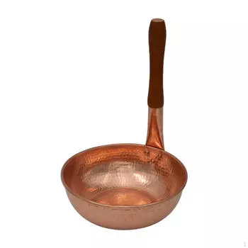 Медная кастрюля 23 см для приготовления и кипячения пищи на кухне Vertical Handle