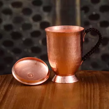 Медная кофейная кружка «Московские мулы», чашка для напитков, ручная работа