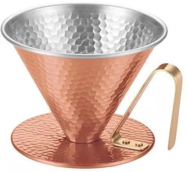 Медная кофеварка кованая 4222 (большой) коричневый