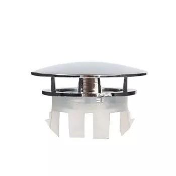 Медная круглая пробка для кольца перелива раковины, крышки для перелива раковины, крышка отверстия для раковины, отделочная кольцевая заглушка A