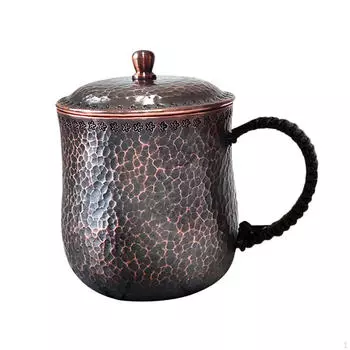 Медная кружка Чашка Масрапа с ручкой и крышкой Московские мюли для домашней кофейни A