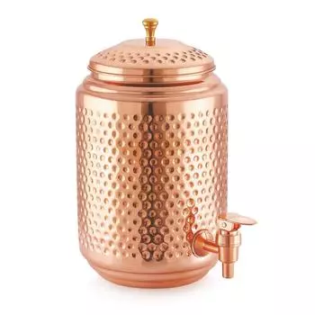 Медная матка — вдохновлена Аюрведой | Не содержит бисфенол А и не токсичен, с чистой медью | Долговечный и герметичный