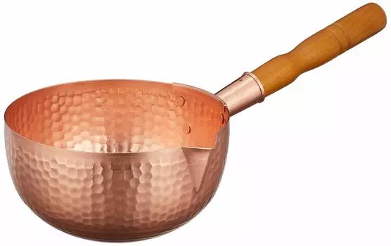 Медная посуда Marushin Кастрюля Bozu Pure Copper 18см Без банки внутри медный