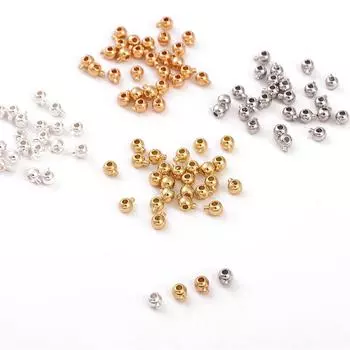 Медная пряжка из рыбной проволоки с круглым позиционированием для изготовления ювелирных изделий своими руками, аксессуары для рукоделия золотистый