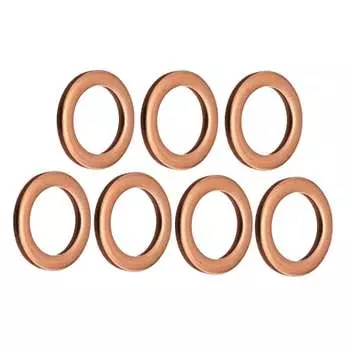 Медная шайба Kijima M10x15mmx1.5t, набор из 7 шт. 105-141