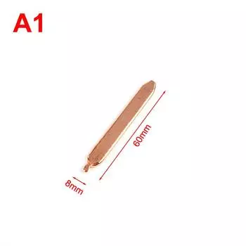 Медная трубка Diy Компьютер Ноутбук Охлаждение ноутбука Тепловая трубка Плоская трубка 60–150 мм 6cm