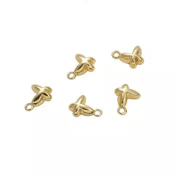 Медная Звезда Цветок Бабочка Луна Подвеска Для DIY Изготовления Ювелирных Изделий Ремесленные Аксессуары 8x10mm