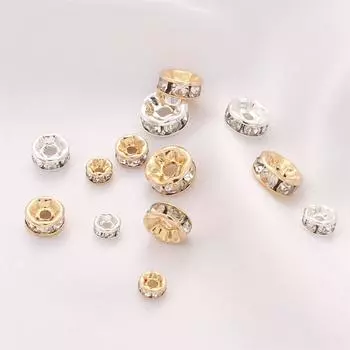 Медное кольцо для ювелирных изделий ручной работы DIY 10 шт./пакет 5mm*10pcs серебряный