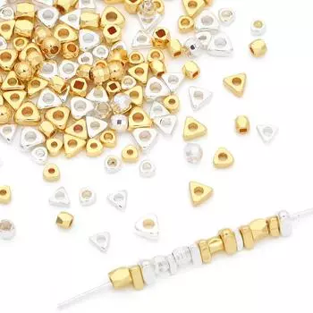 Медные бусины-перегородки для ювелирных изделий ручной работы своими руками, 10 шт./пакет 3.5x1.5x1.3mm*10pcs/bag золотой