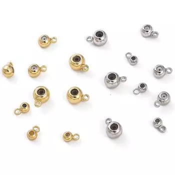 Медные подвесные силиконовые бусины для изготовления ювелирных изделий своими руками, аксессуары для рукоделия 3mm роман серебряный